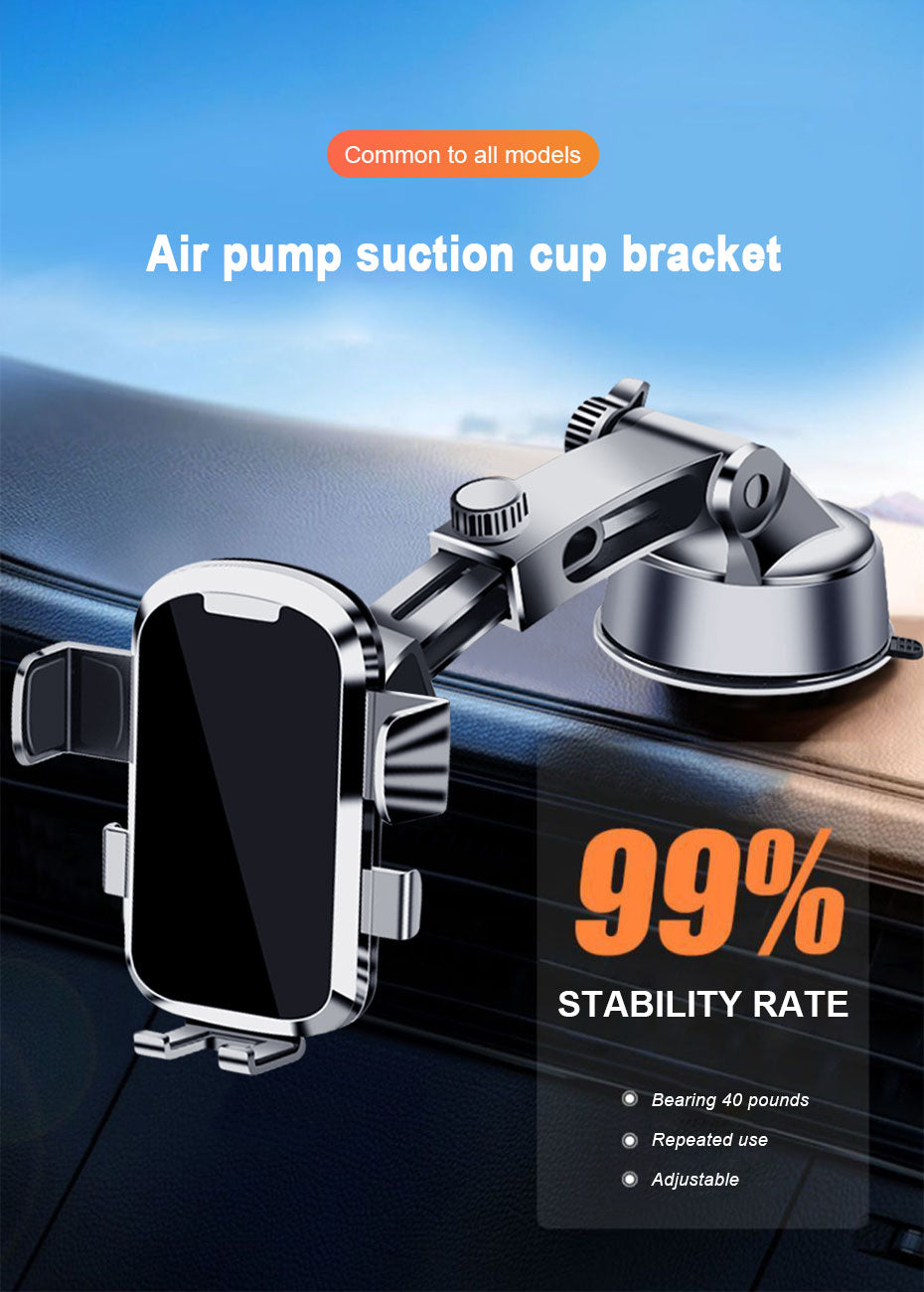🚘 Car Phone Holder – Ultra-Stable Suction Cup & 360° Rotation