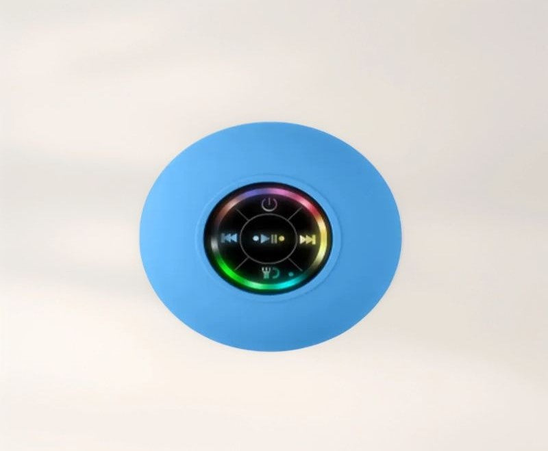Mini Waterproof RGB Bluetooth Speaker – Powerful Sound & Ambient Lighting!