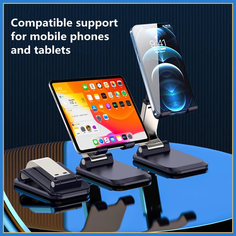 📱 Support de Téléphone & Tablette - Pliable et Réglable