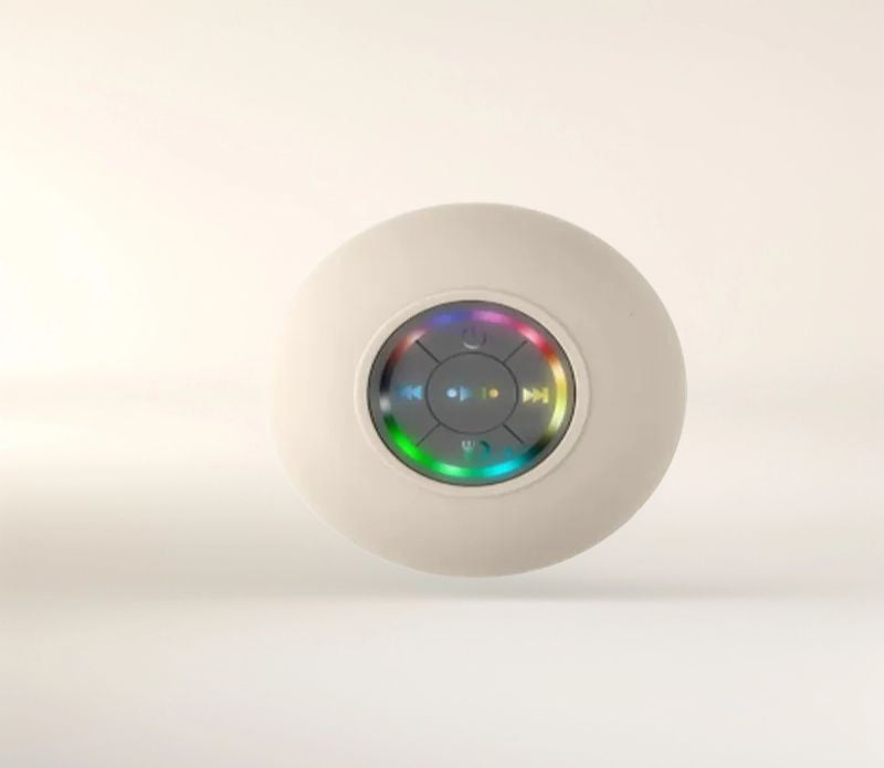 Mini Waterproof RGB Bluetooth Speaker – Powerful Sound & Ambient Lighting!