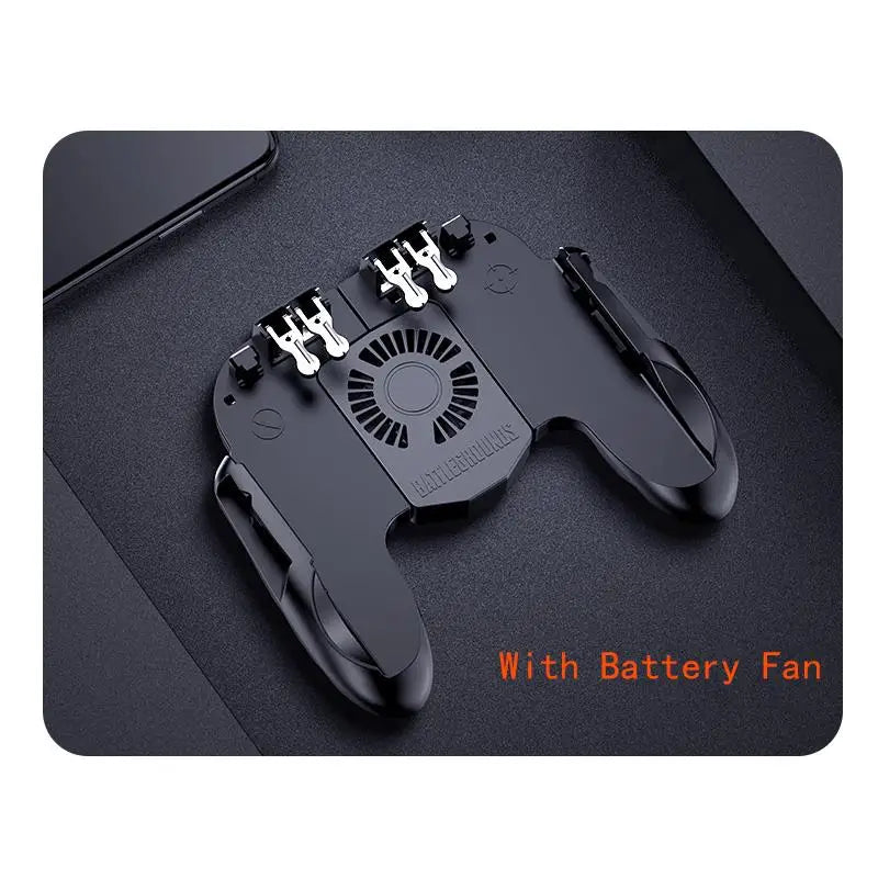 Smartphone Game Trigger Controller – Joystick with Cooling Fan + Battery!