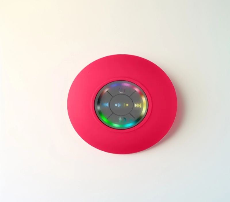 Mini Waterproof RGB Bluetooth Speaker – Powerful Sound & Ambient Lighting!