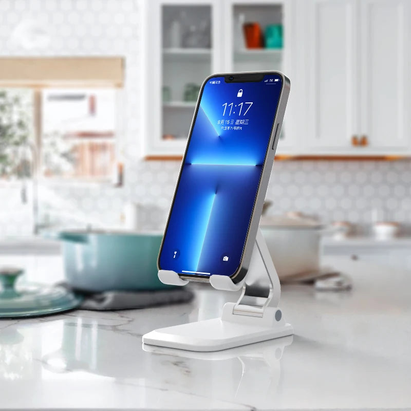 📱 Support de Téléphone & Tablette - Pliable et Réglable