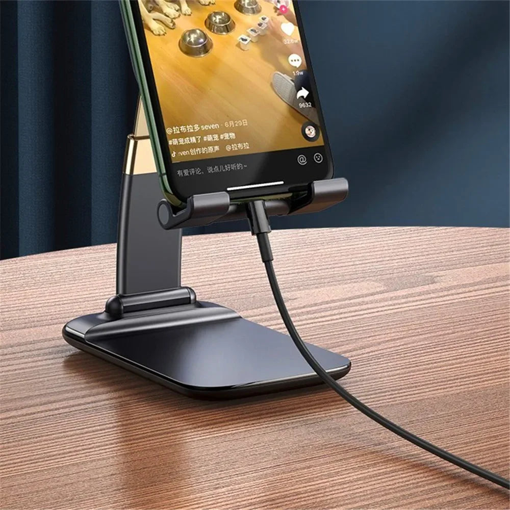 📱 Support de Téléphone & Tablette - Pliable et Réglable