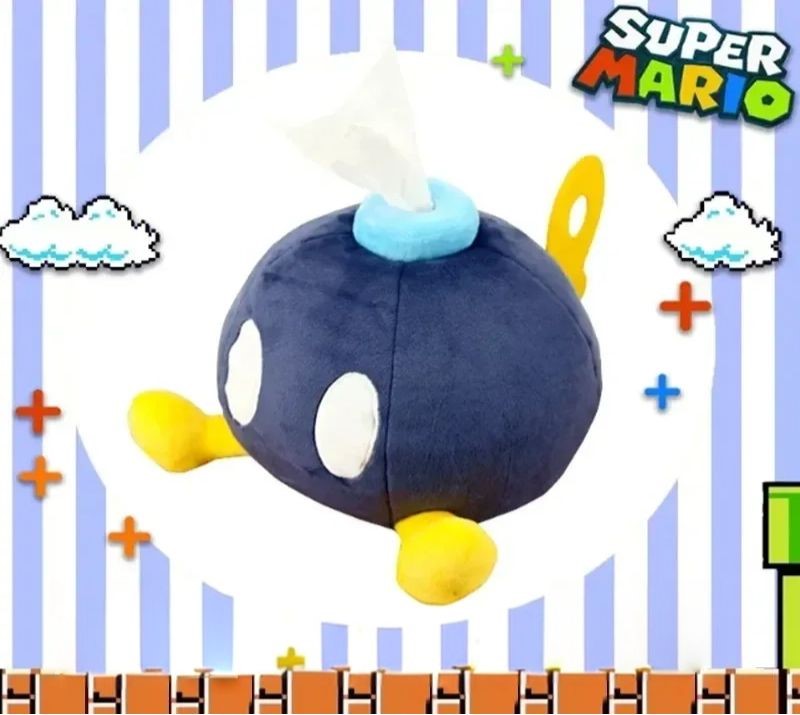 Bob-Bomb Super Mario Tissue Box