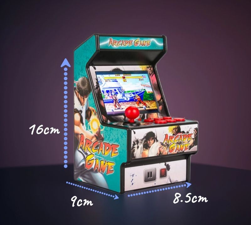Mini Retro Arcade Cabinet – 16-Bit with 150+ Classic Games 🎮
