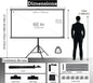 Projection Screen for MIXITO Portable Mini Video Projector 16:9 HD