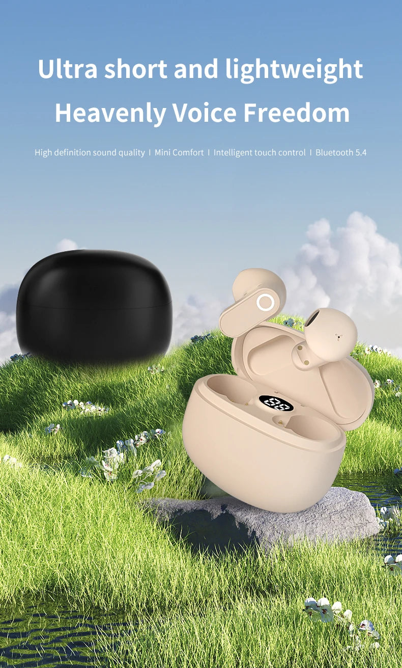 🎧 Słuchawki bezprzewodowe Bluetooth 5.4 – dźwięk wysokiej rozdzielczości i wodoodporność IPX7