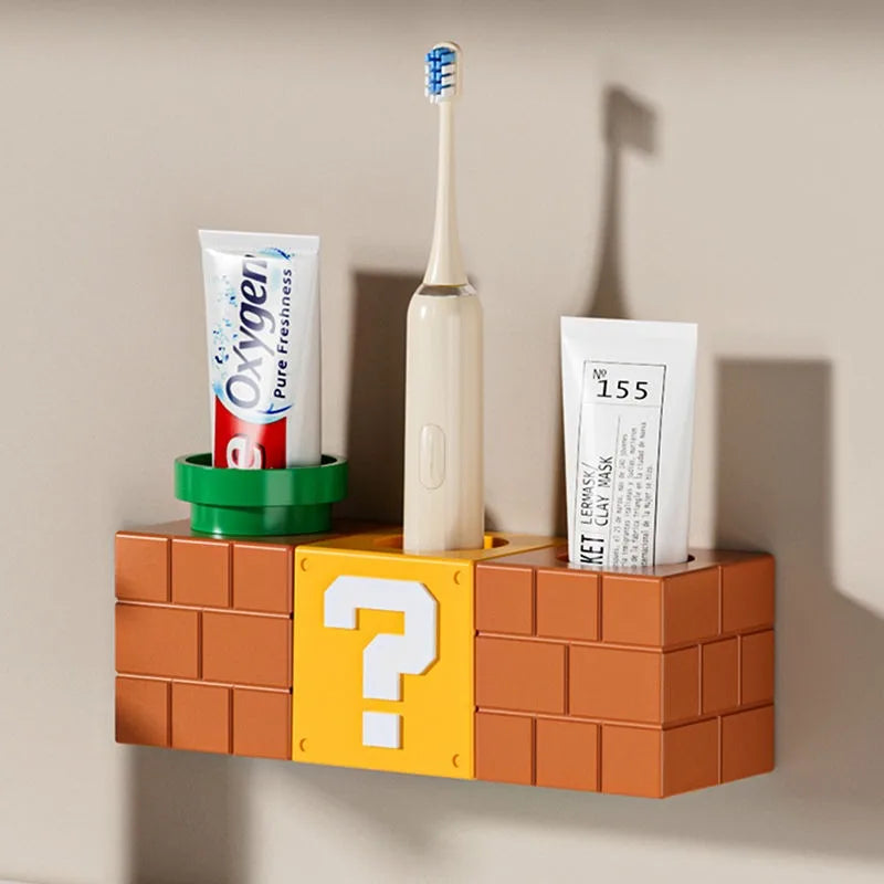 Super Mario Toothbrush Holder
