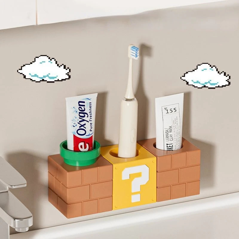Super Mario Toothbrush Holder