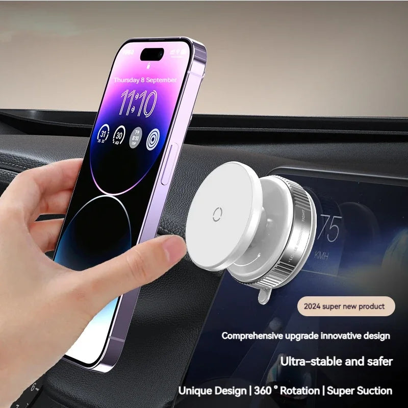 Support Téléphone Magnétique Universel - Fixation Puissante & Polyvalente