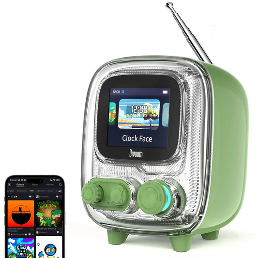 Retro Pixel Art Multifunction Bluetooth Speaker
