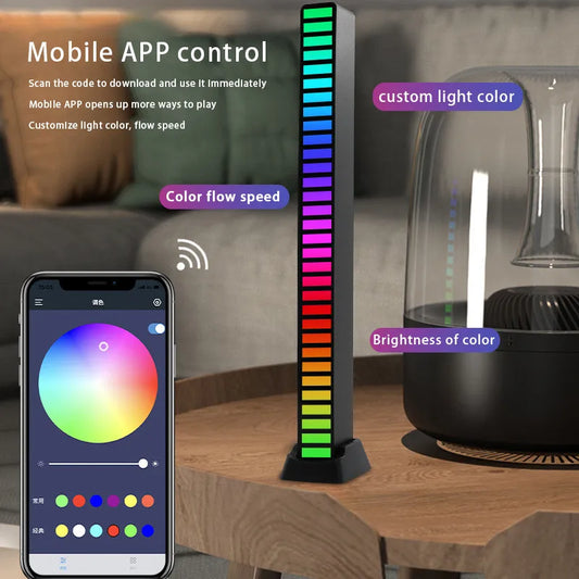 RGB LED Lamp with Sound &amp; APP Control