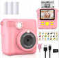 📸 Appareil Photo Instantané Enfant - 1080P HD, Impression DIY & Jeux -