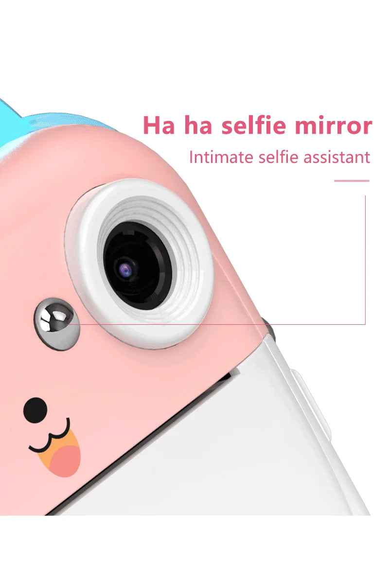 📸 Appareil Photo Instantané pour Enfants - Impression Thermique & Vidéo HD