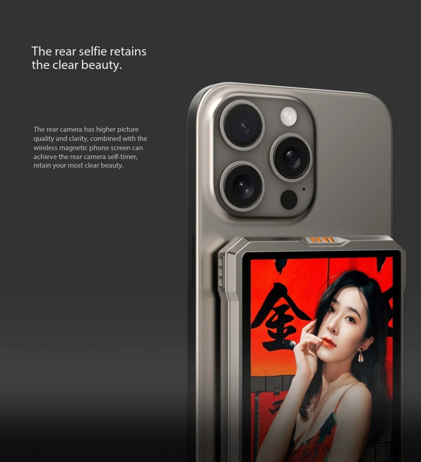📱 Écran de Projection Sans Fil pour Smartphone - Compatible iOS & Android