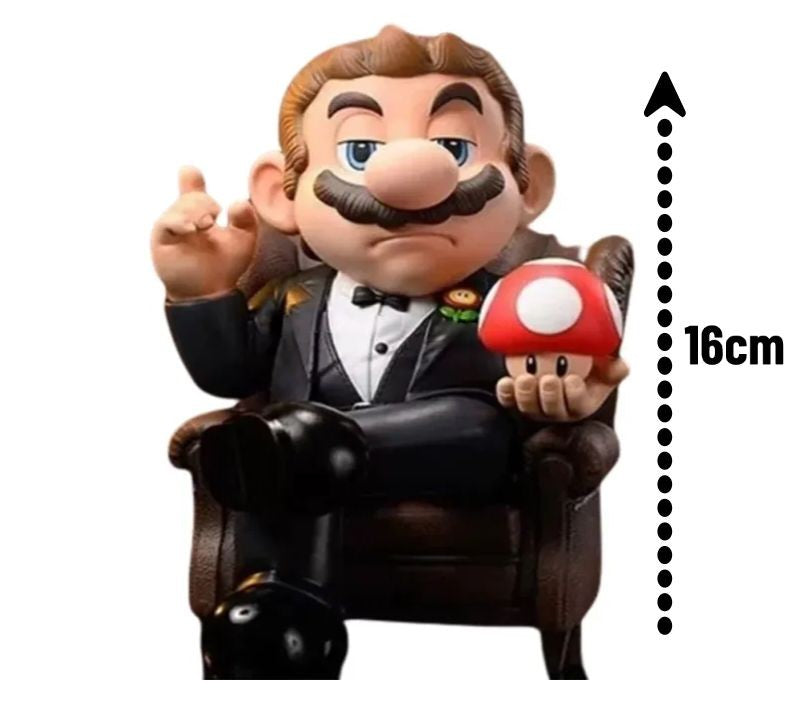 Mario "The Godfather" Figure - Collector's Edition Must-Have! 🎮🎩