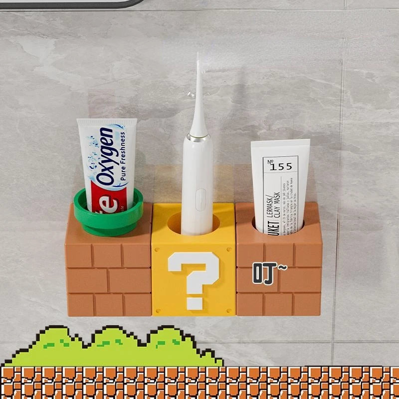 Super Mario Toothbrush Holder