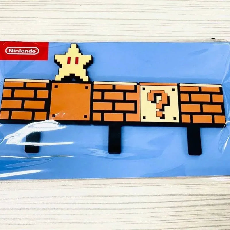 Super Mario Magnetic Hooks – Pixelated &amp; Fun Storage for Your Keys and Accessories 