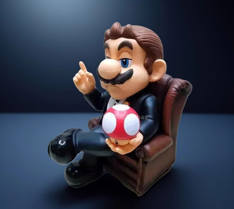 Mario "The Godfather" Figure - Collector's Edition Must-Have! 🎮🎩