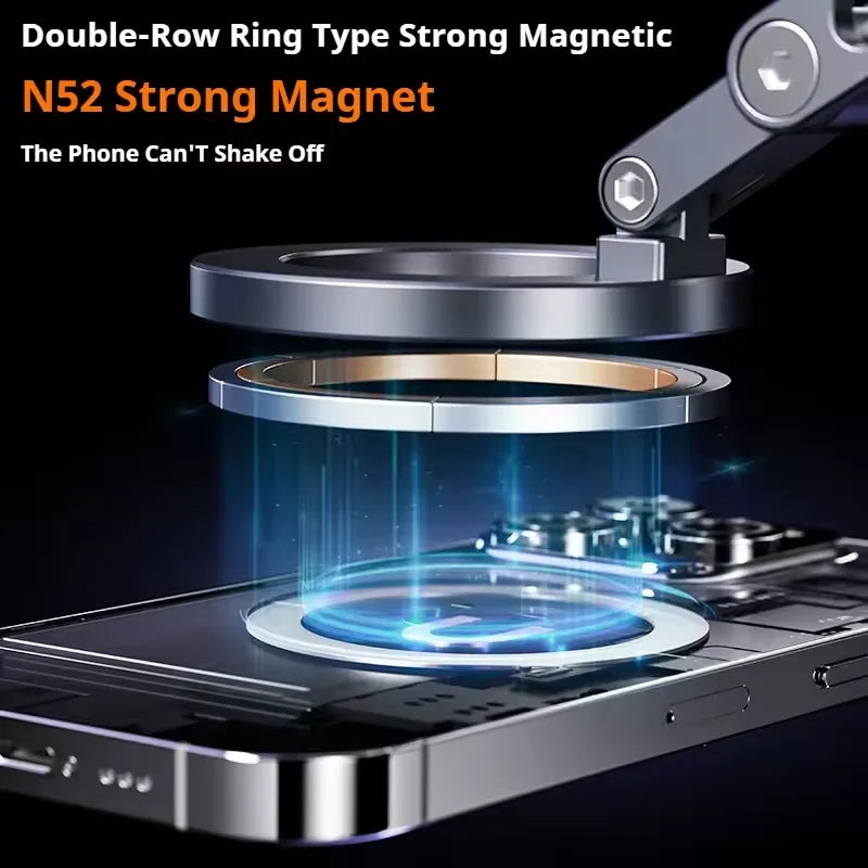 Magnetic Phone Holder – Ultra-Secure Mount &amp; 360° Rotation