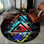 🎮 Round Gamer Rug