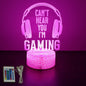 3D Gaming LED Lamp