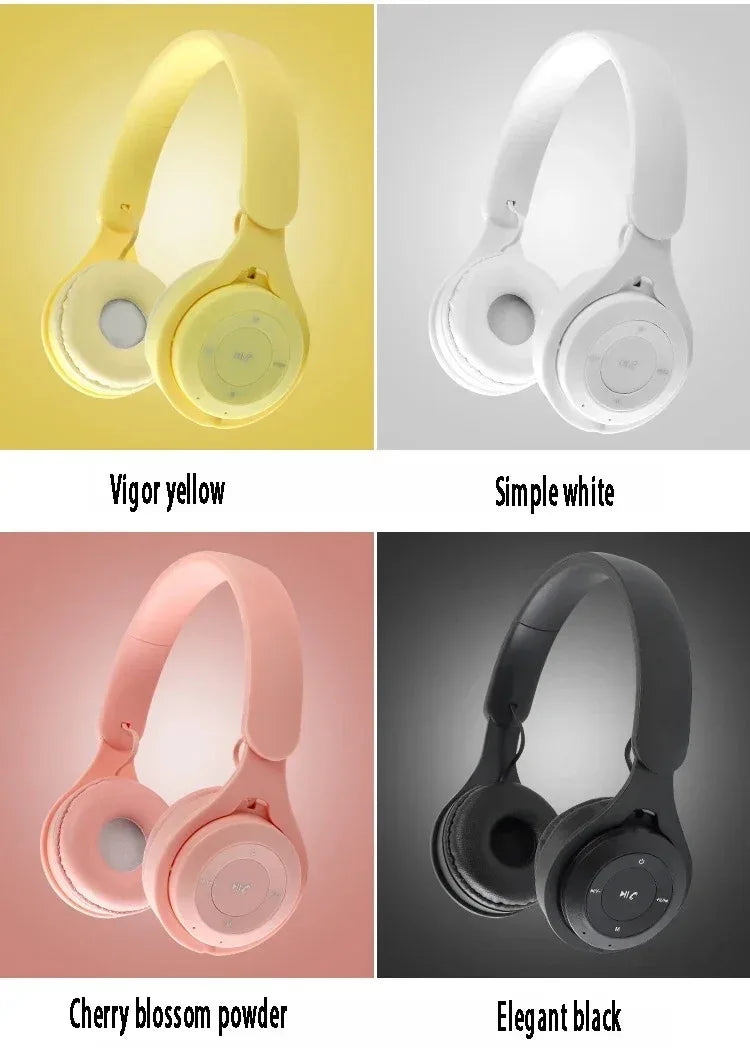 Y08 Wireless Bluetooth Headset – Macaron Style &amp; Gaming Performance