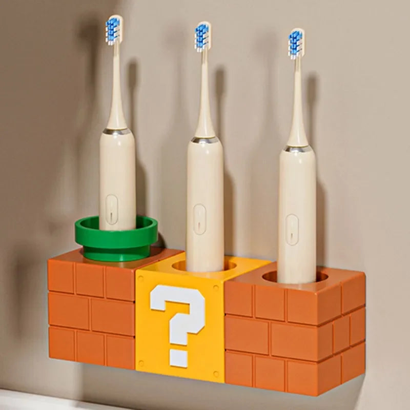 Super Mario Toothbrush Holder