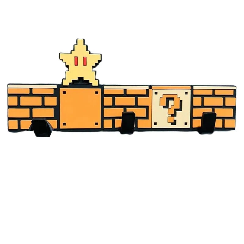 Super Mario Magnetic Hooks – Pixelated &amp; Fun Storage for Your Keys and Accessories 