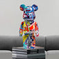🐻 Graffiti Bear - Sculpture Street Art & Organiseur Déco