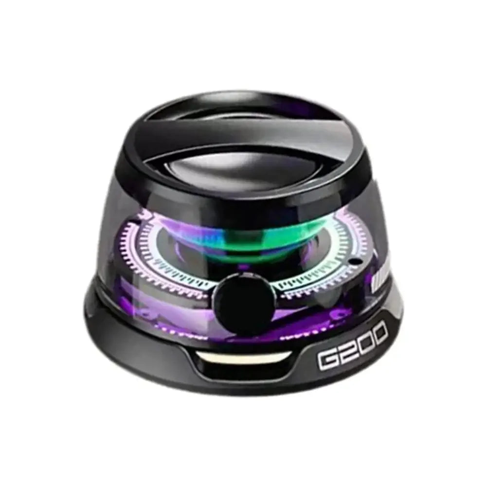 🔊 Enceinte Bluetooth Magnétique – Son Puissant & Éclairage RGB