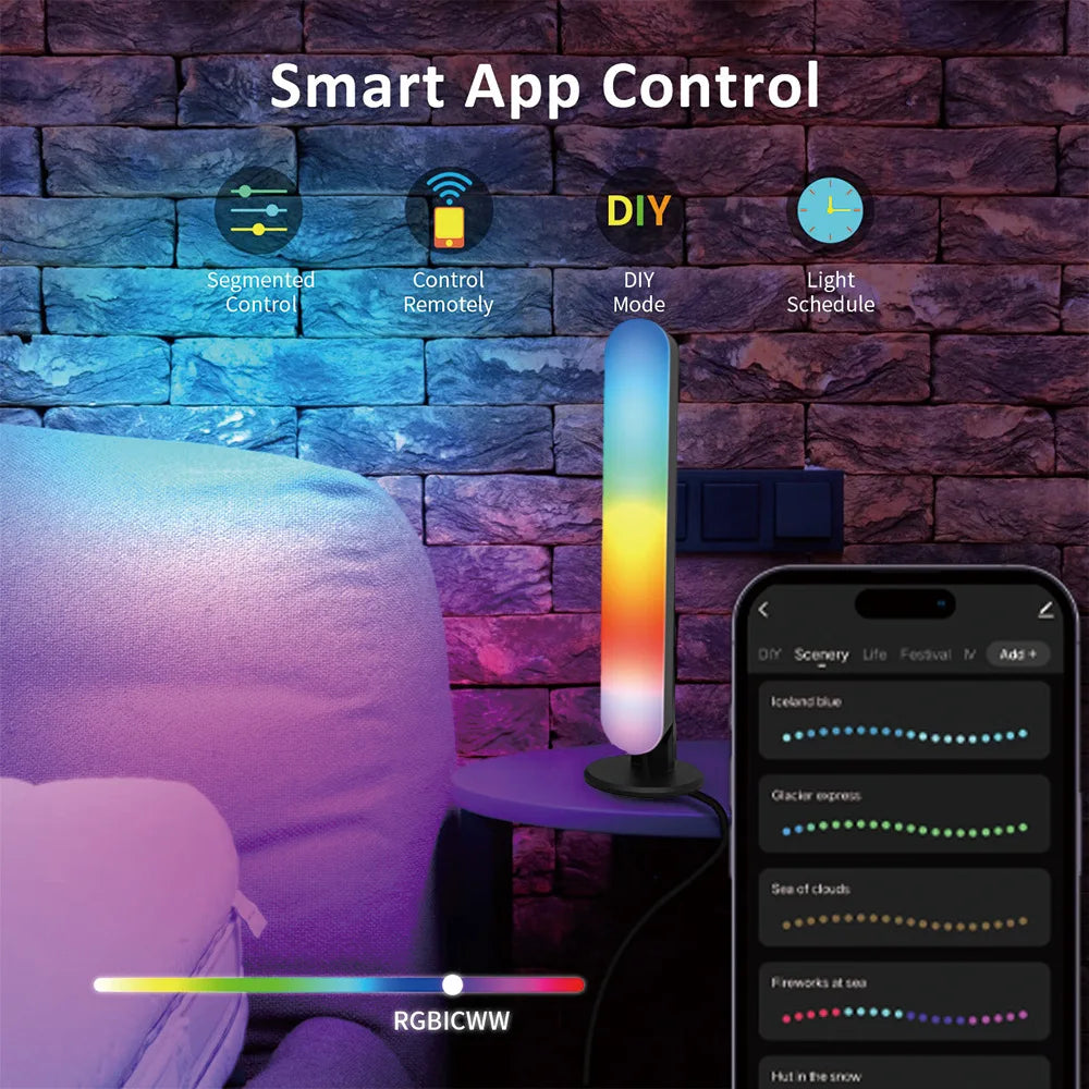 RGB Gaming Ambiance LED Lamp
