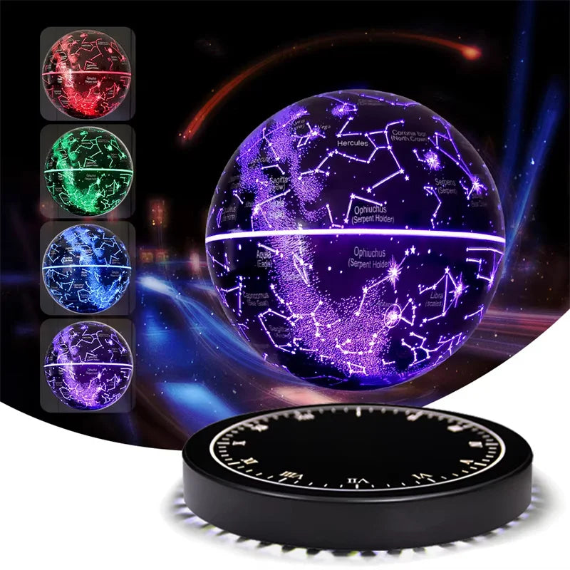 ✨ Magnetic Levitation Globe Lamp - Starry &amp; Touch 