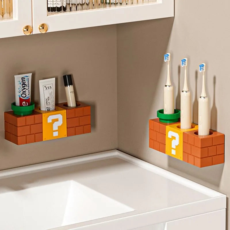 Super Mario Toothbrush Holder
