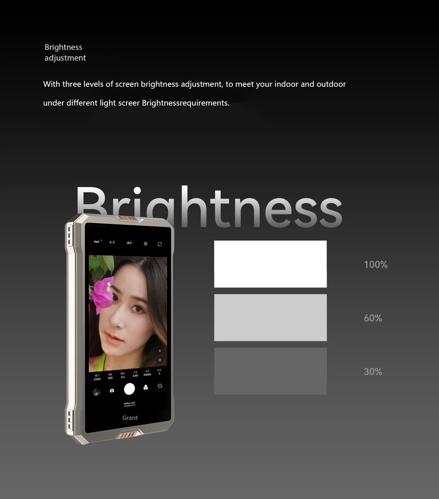 📱 Écran de Projection Sans Fil pour Smartphone - Compatible iOS & Android