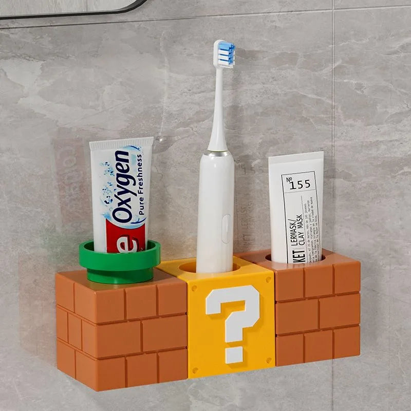 Super Mario Toothbrush Holder