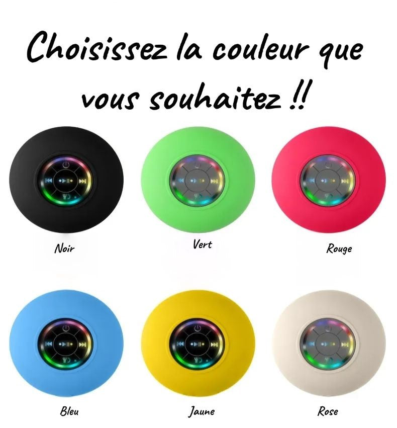 Mini Waterproof RGB Bluetooth Speaker – Powerful Sound &amp; Ambient Lighting!