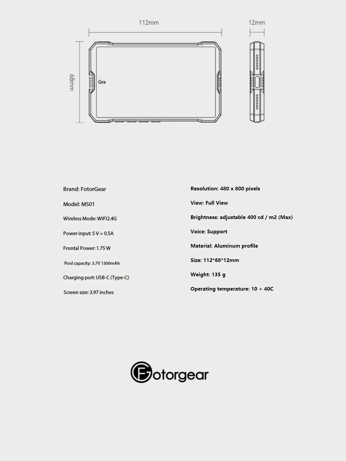 📱 Écran de Projection Sans Fil pour Smartphone - Compatible iOS & Android