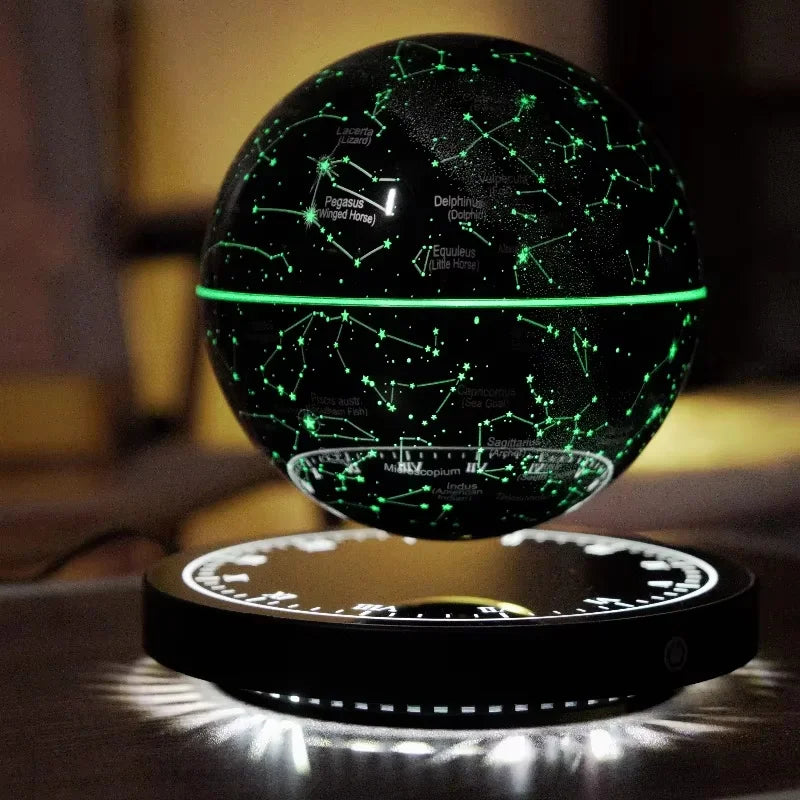 ✨ Magnetic Levitation Globe Lamp - Starry &amp; Touch 