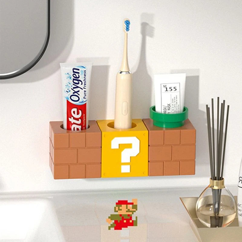 Super Mario Toothbrush Holder
