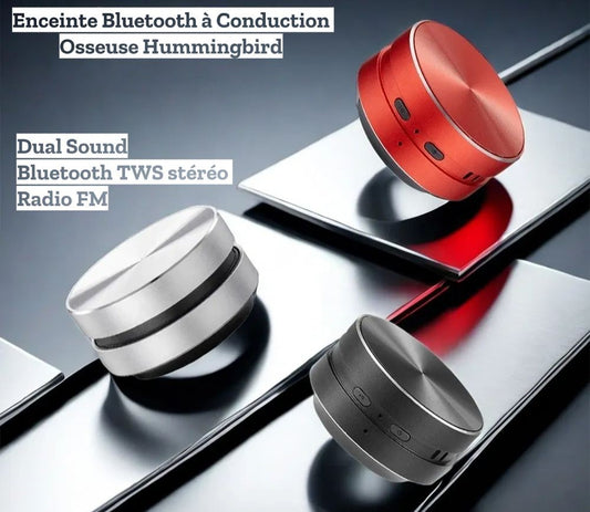 Hummingbird Bone Conduction Bluetooth Speaker