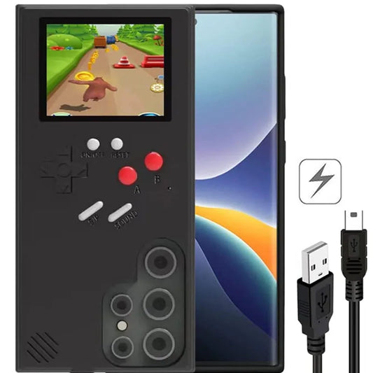 Coque GameBoy Rétro pour Samsung - Étui Gaming avec Écran Couleur 🎮
