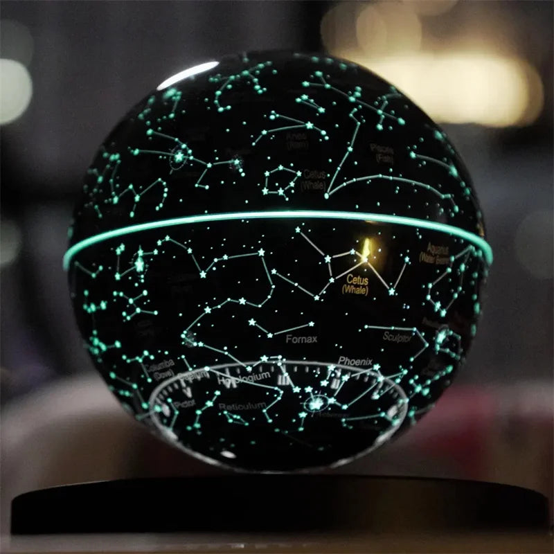 ✨ Magnetic Levitation Globe Lamp - Starry &amp; Touch 